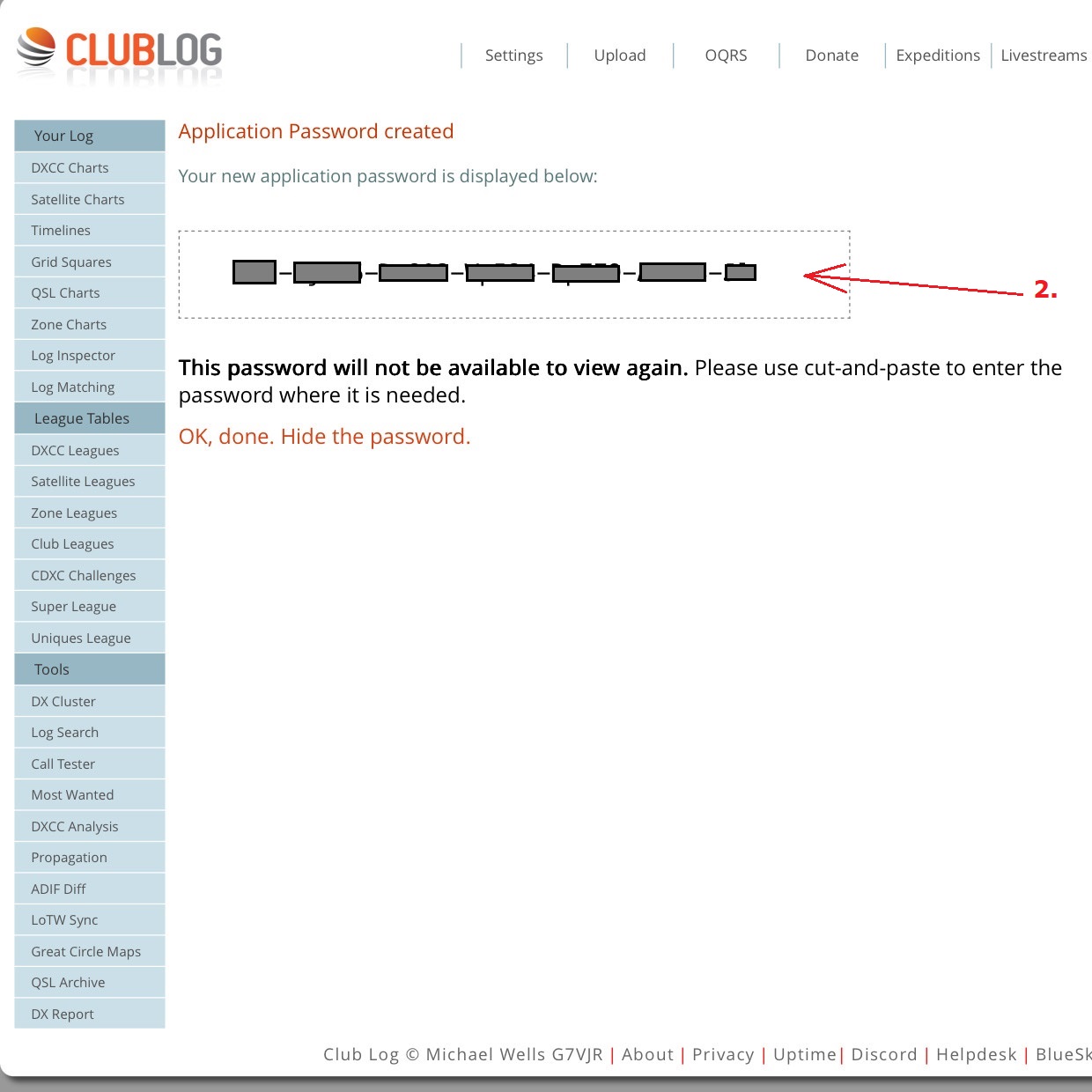 Application Password