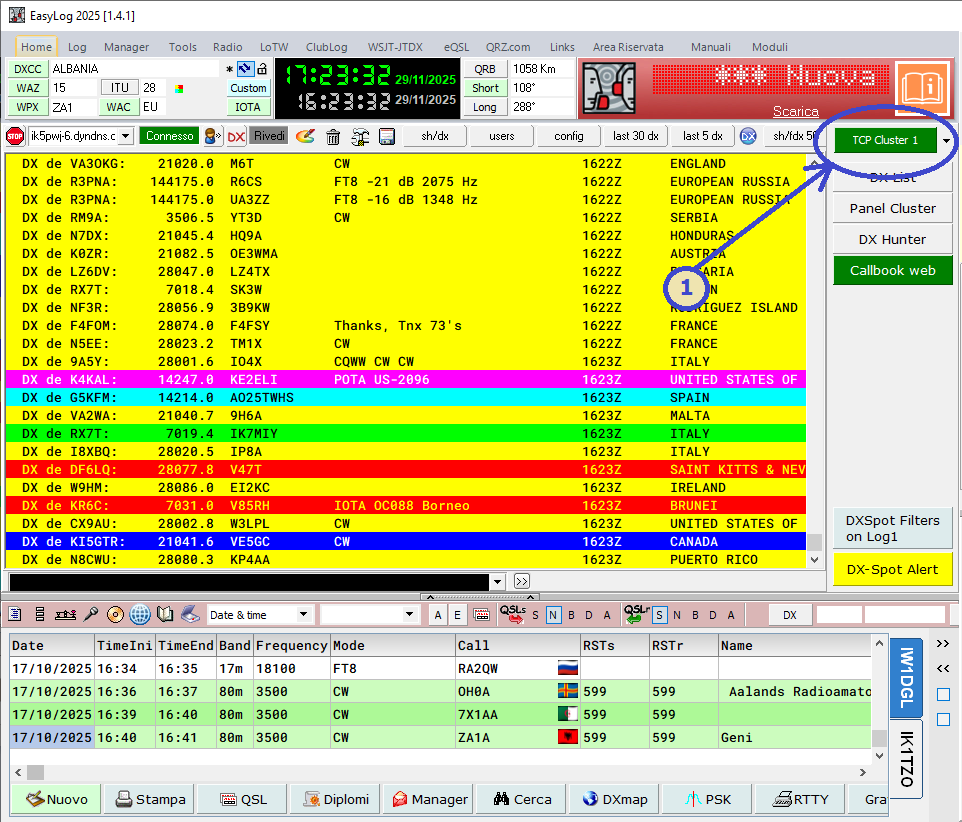 TCP Cluster