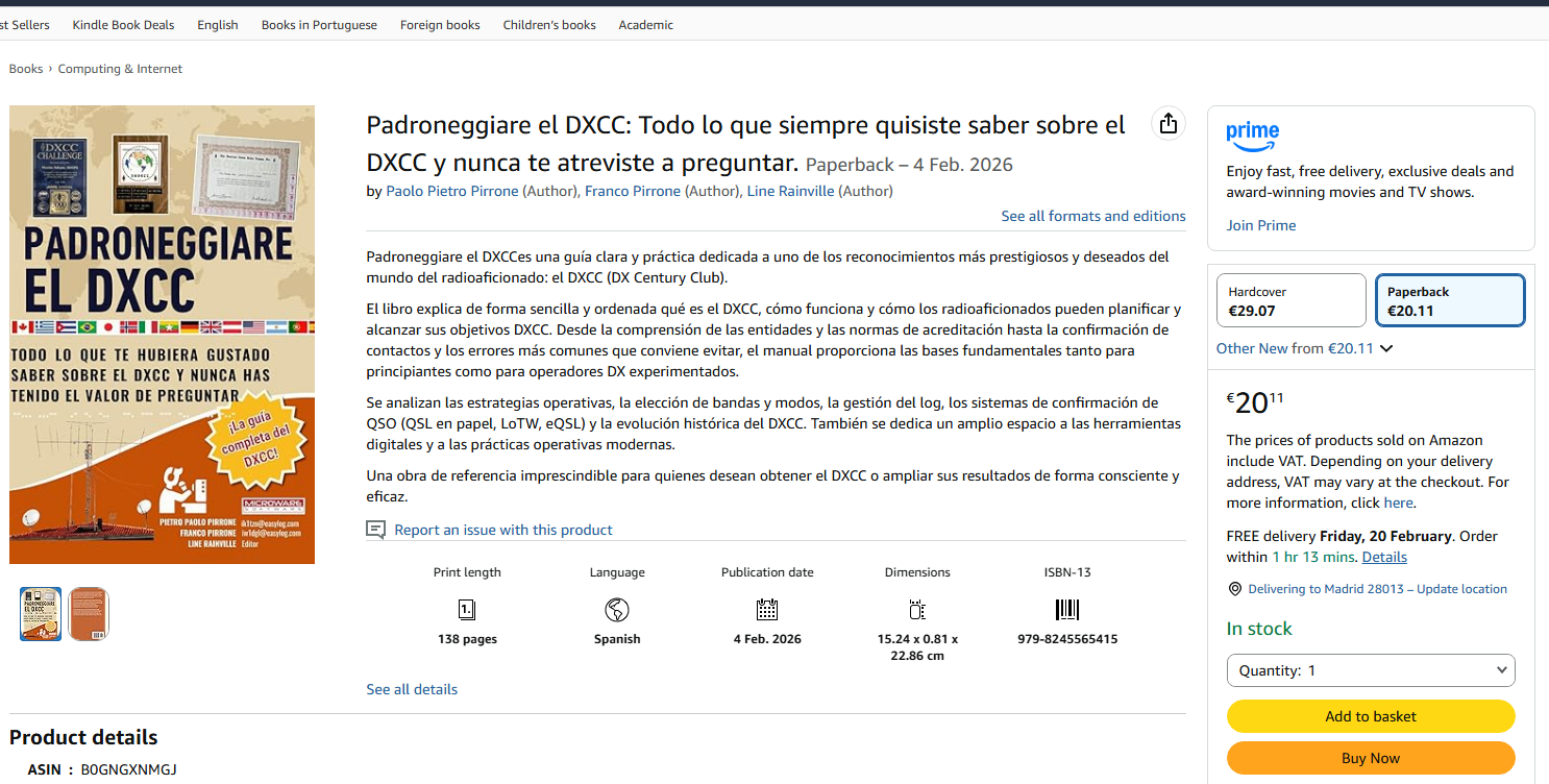 Comprar Padroneggiare el DXCC